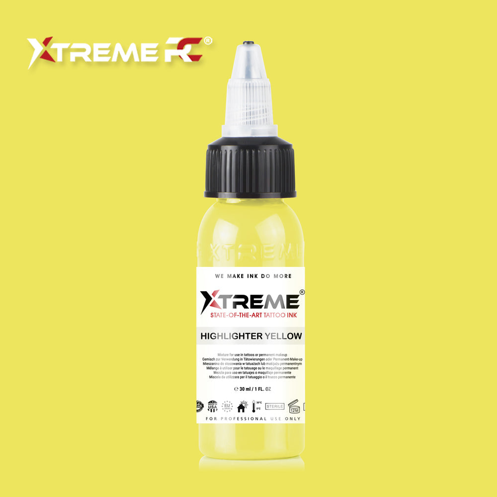 Xtreme Ink RC Highlighter Yellow 30ml