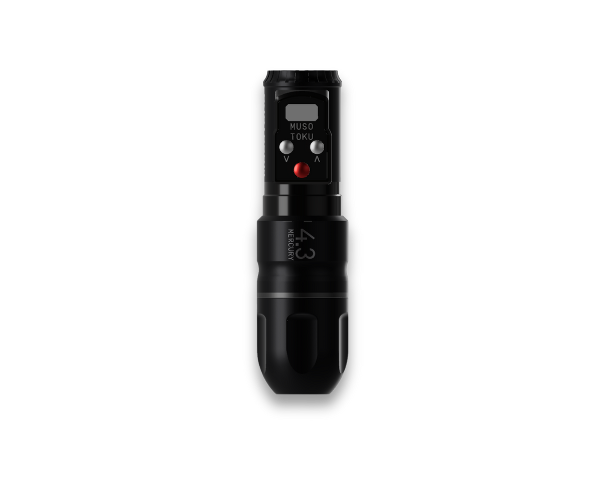 Musotoku Mercury M-1 Tattoo Machine with Battery