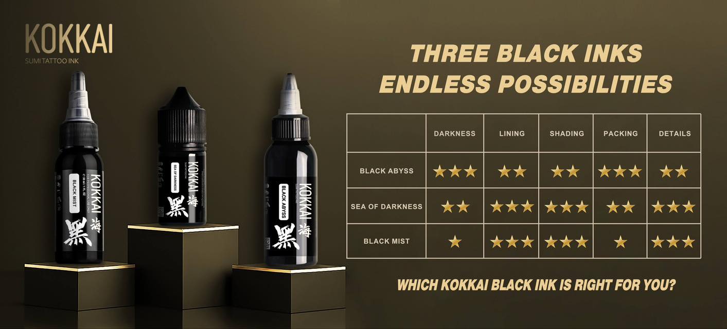 Kokkai Sumi Plus Black Abyss