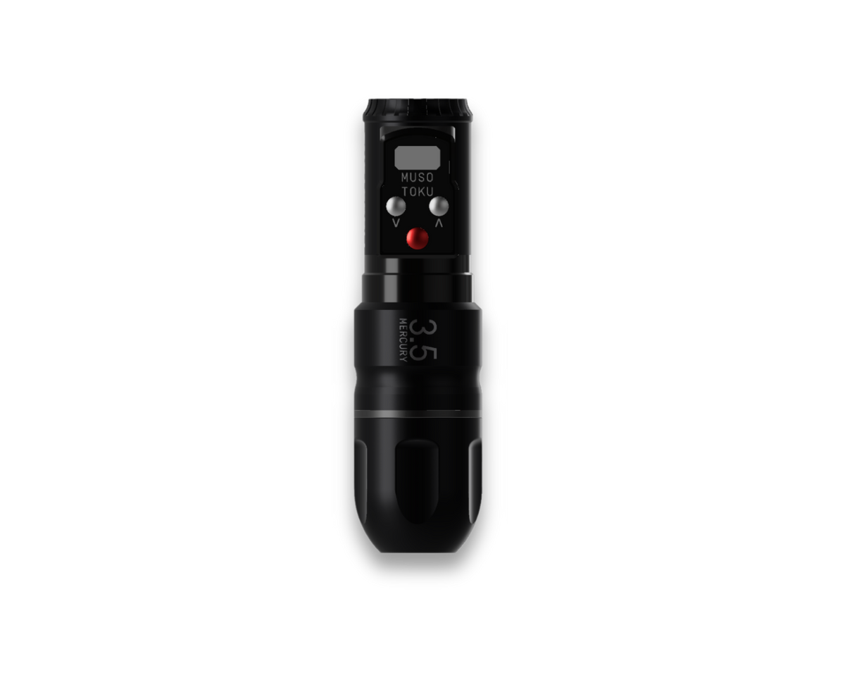 Musotoku Mercury M-1 Tattoo Machine with Battery