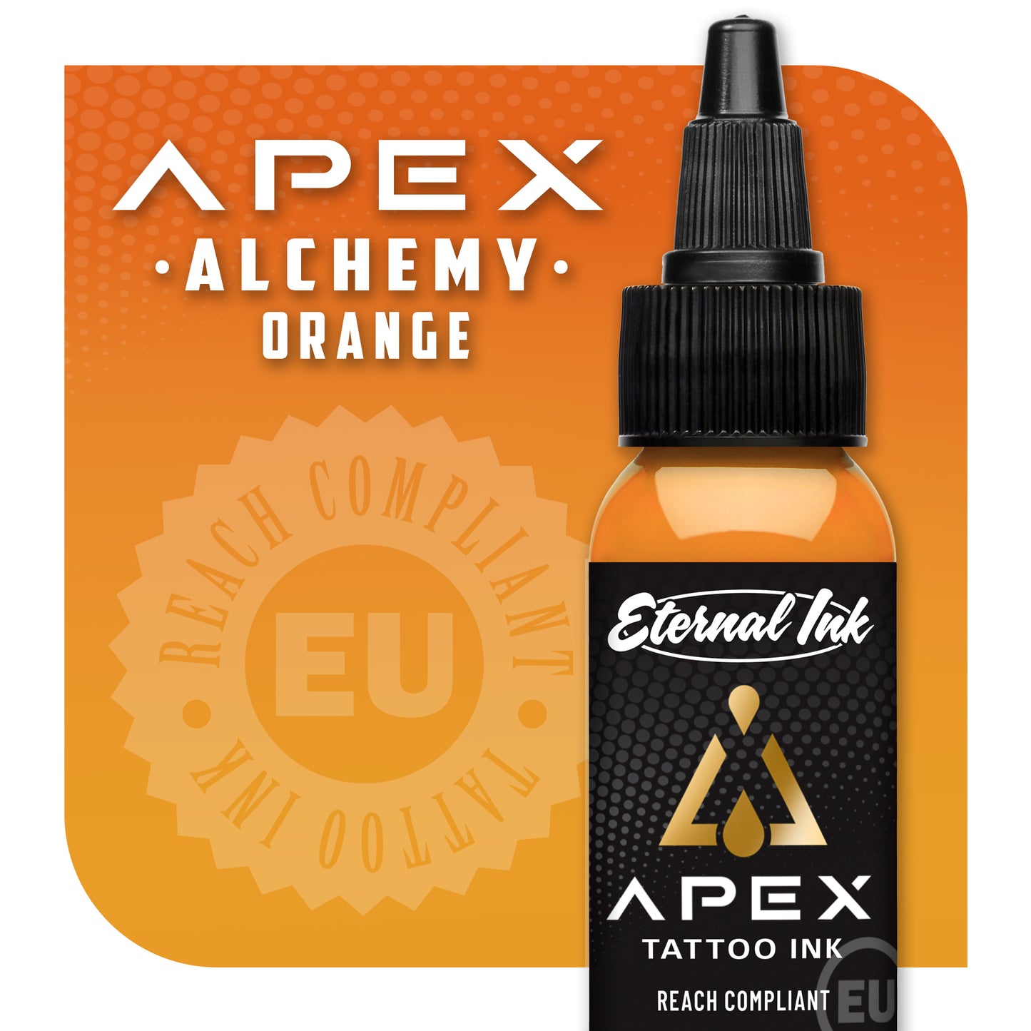 ETERNAL INK - Tattoo Ink - APEX - Alchemy | Orange 30ml Clearance 30% Off