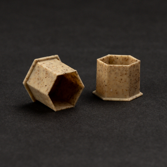 Unistar Biodegradable Ink Hexagon Cups Pack of 200