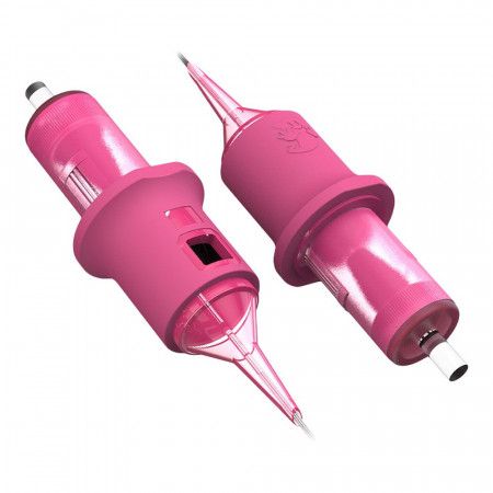 Ghost Pink Cartridges Long Taper Hollow Liners (20) Clearance 20% Off