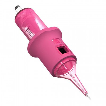 Ghost Pink Cartridges Long Taper Hollow Liners (20) Clearance 20% Off