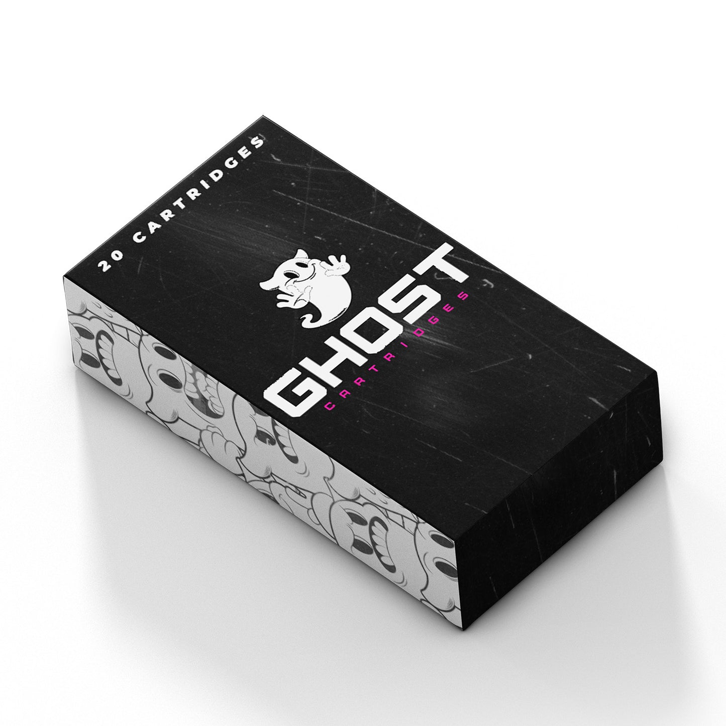 Ghost Pink Cartridges Long Taper Stipple Shader (20) Clearance 20% Off