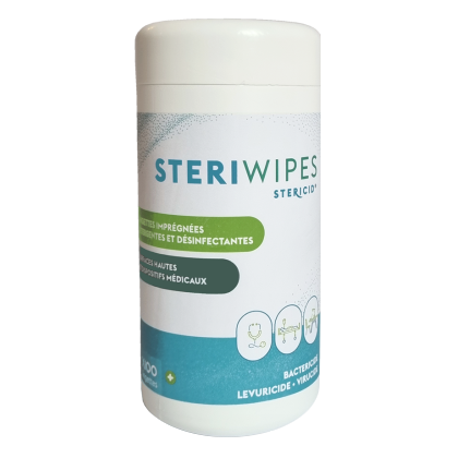 Steriwipes STERICID® disinfectant surface cleaning wipes (100)