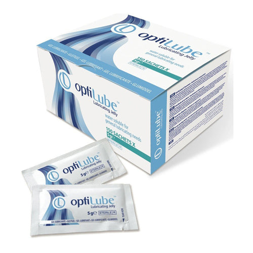 OptiLube Sterile Lubricating Gel Sachets (150 x 5g)