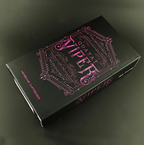 Quatat Viper Precision PMU SMP Needle Cartridges Curved Flats