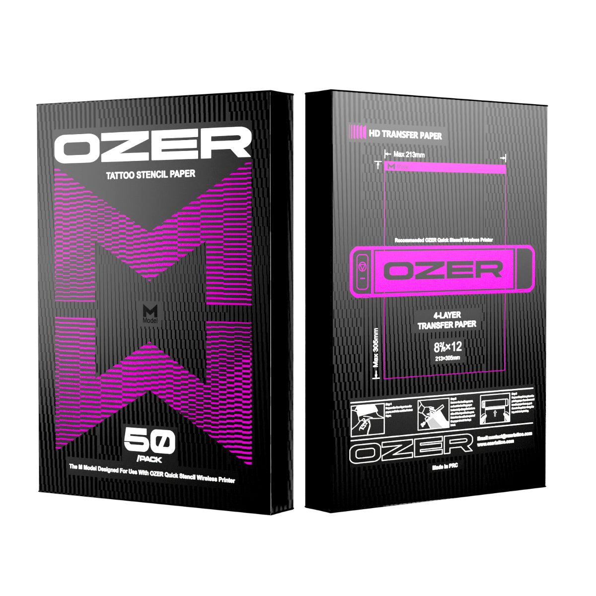 Ozer M Thermal Transfer Paper 8.4 x 12.1" (50 Sheets)