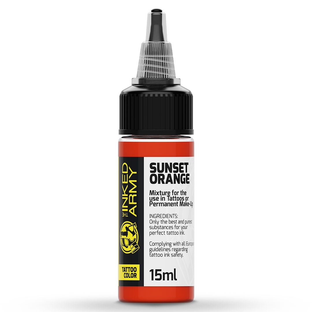 The Inked Army Tattoo Colour Sunset Orange