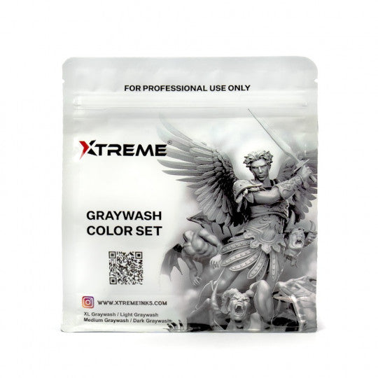 Xtreme Inks RC Greywash Set 4 x 30ml
