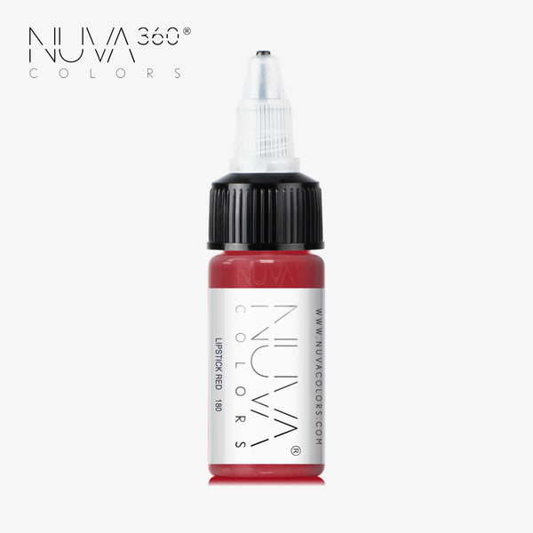 Nuva Colors 360 Lip Collection 180 Lipstick Red RC 15ml (1/2oz)