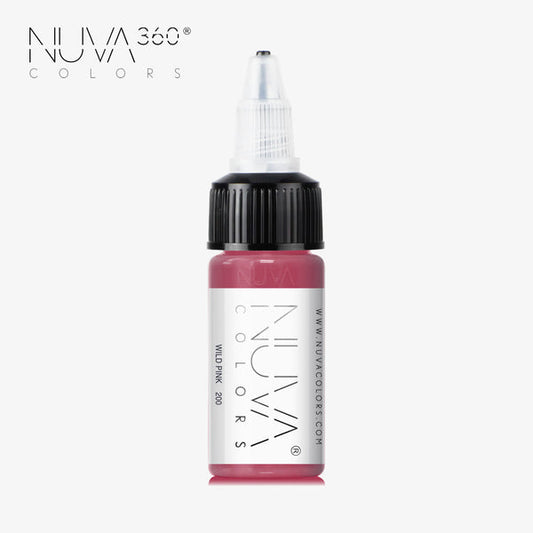 Nuva Colors 360 Lip Collection 200 Wild Pink RC 15ml (1/2oz)