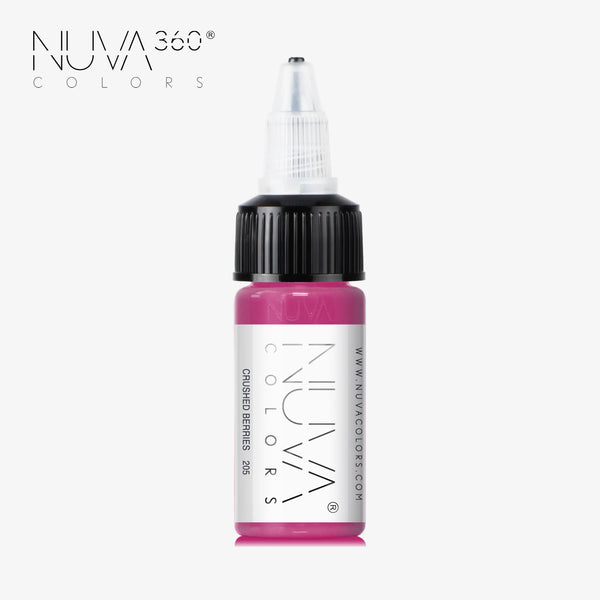 Nuva Colors 360 Lip Collection 205 Crushed Berries RC 15ml (1/2oz)