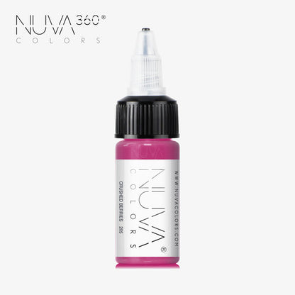 Nuva Colors 360 Lip Collection 205 Crushed Berries RC 15ml (1/2oz)