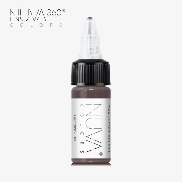 Nuva Colors 360 SMP Collection 315 Light Brown SMP RC 15ml (1/2oz)