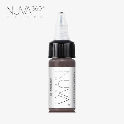 Nuva Colors 360 SMP Collection 315 Light Brown SMP RC 15ml (1/2oz)