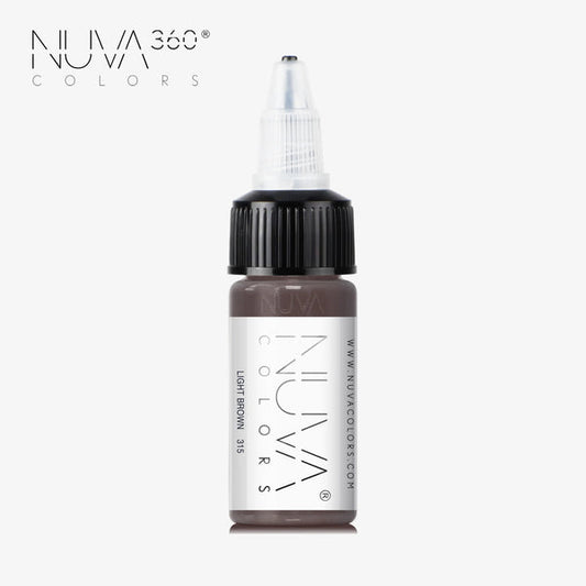 Nuva Colors 360 SMP Collection 315 Light Brown SMP RC 15ml (1/2oz)