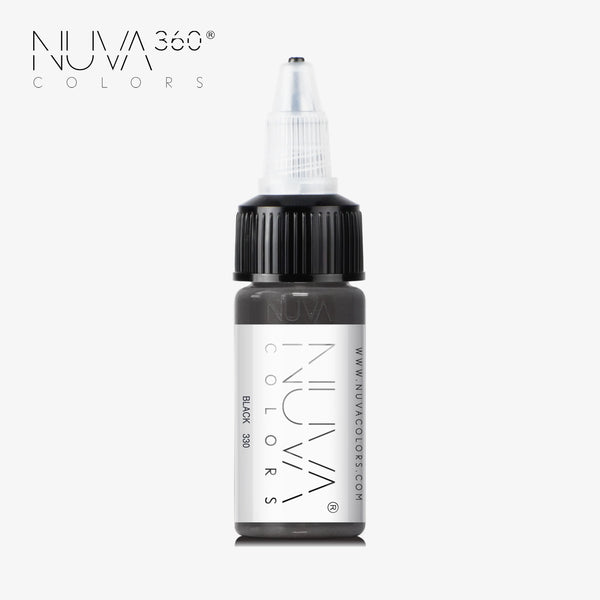 Nuva Colors 360 SMP Collection 330 Black SMP RC 15ml (1/2oz)