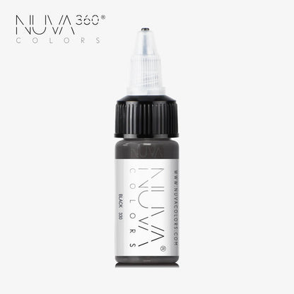 Nuva Colors 360 SMP Collection 330 Black SMP RC 15ml (1/2oz)