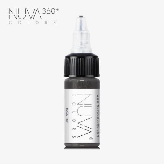 Nuva Colors 360 SMP Collection 330 Black SMP RC 15ml (1/2oz)