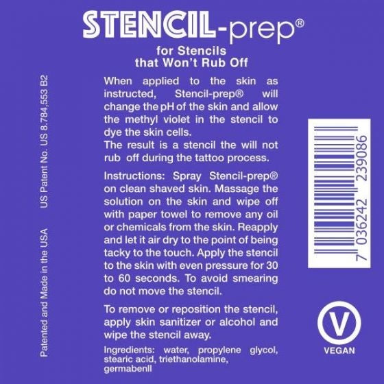 InkJet Stencil-Prep 240ml (8oz) Spray Bottle