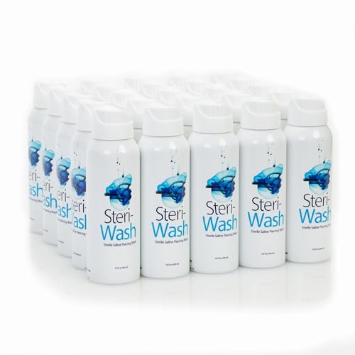 Steri-Wash® Sterile Saline Piercing Spray Mist 3oz (90ml) case of 25
