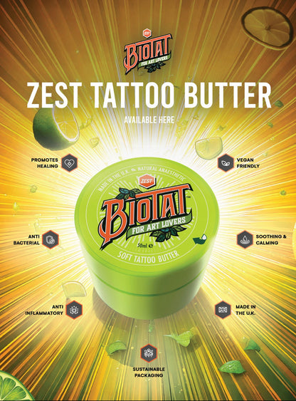 Biotat® Zest Soft Butter 50ml Tub