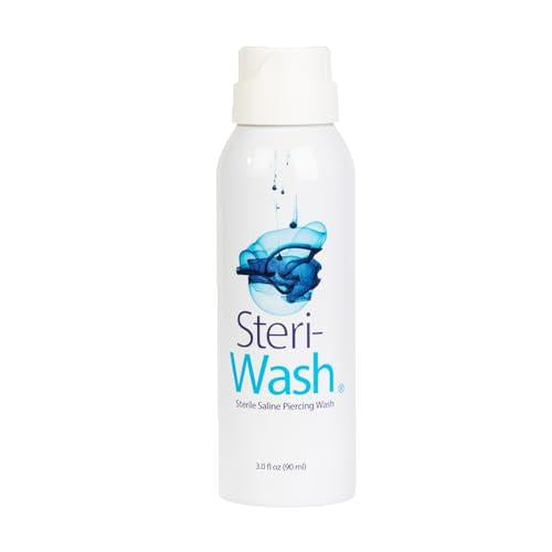 Steri-Wash® Sterile Saline Piercing Spray Mist 3oz (90ml) case of 25