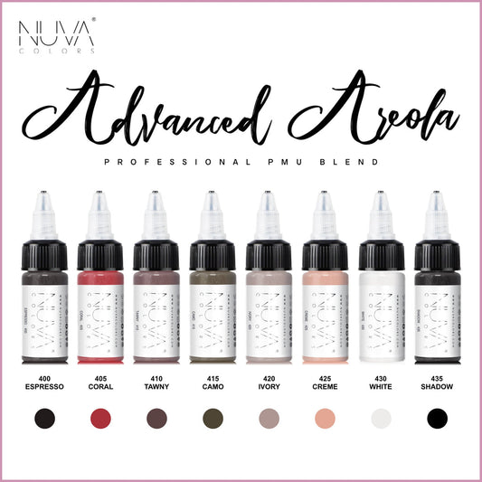 Nuva Colors 360 Areola Collection RC Set 8 x 15ml (1/2oz)