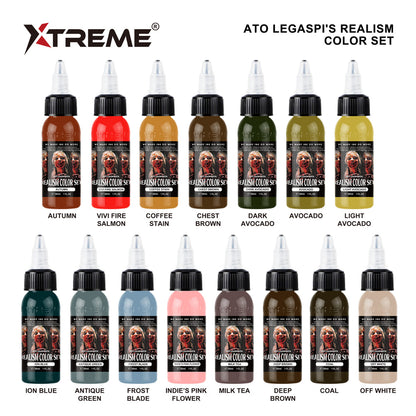 Xtreme Ink RC Ato Legaspi's Realism Colour Set 15 x 30ml