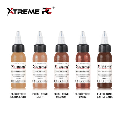 Xtreme Ink RC Flesh Tone Set 5 x 30ml