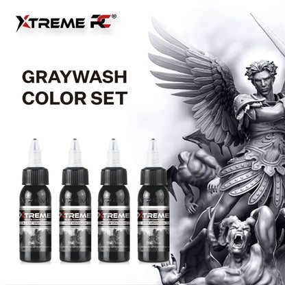 Xtreme Inks RC Greywash Set 4 x 30ml