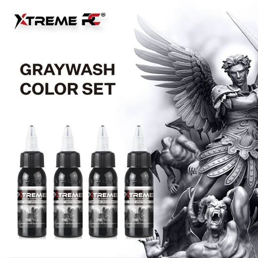 Xtreme Inks RC Greywash Set 4 x 30ml