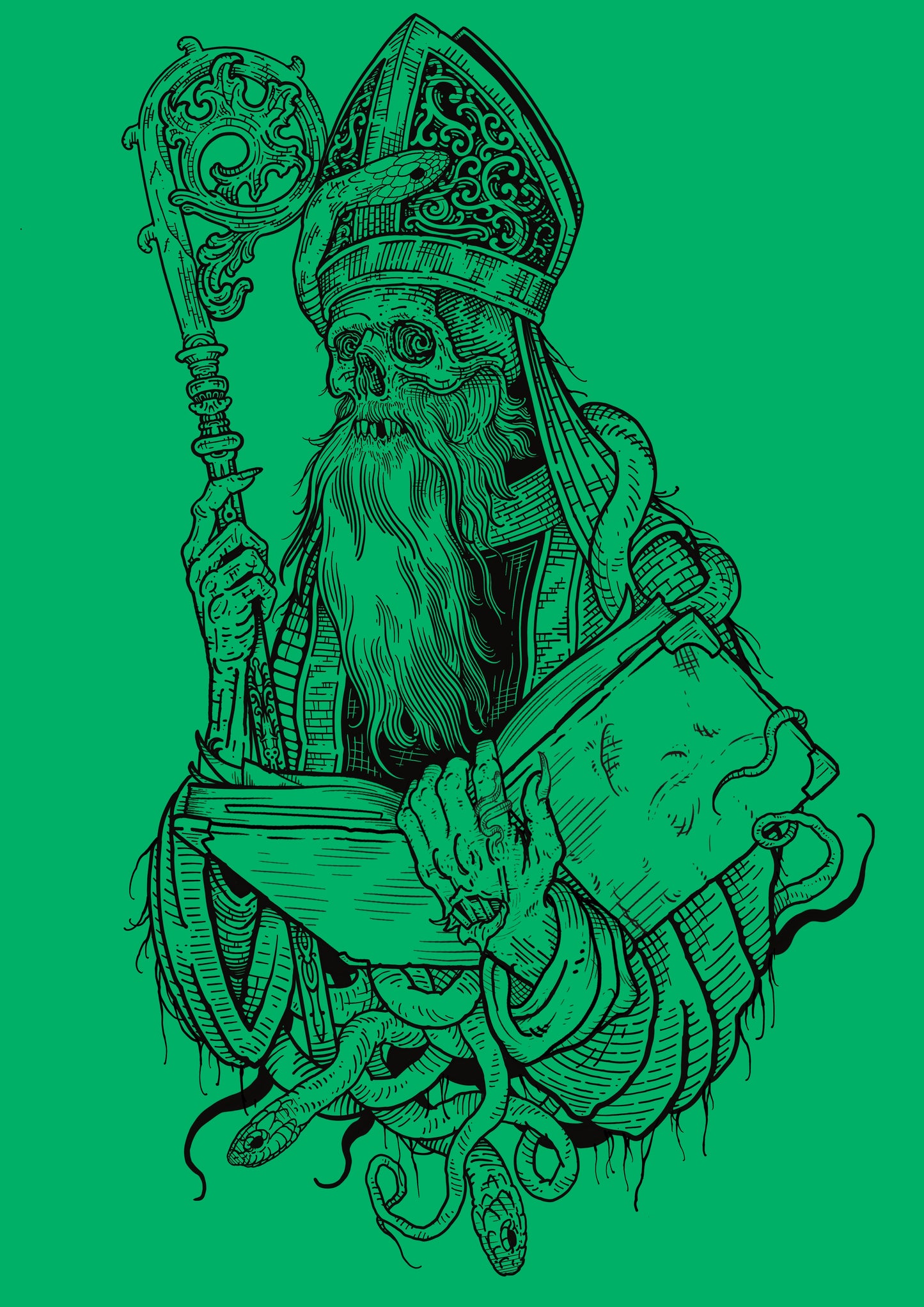 Joe Murphy Art Print 01 "St. Patrick"