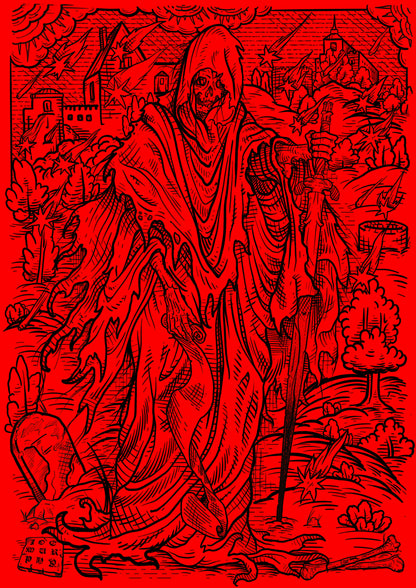 Joe Murphy Art Print 04 "Destruction"