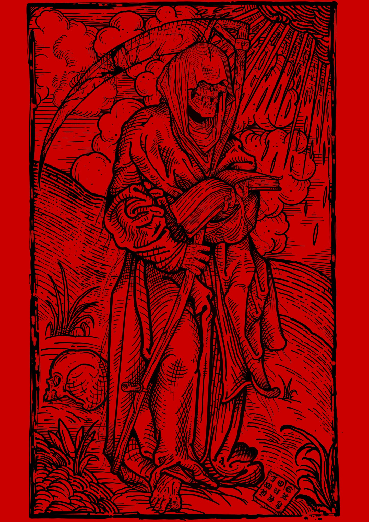 Joe Murphy Art Print 03 "Reaper"