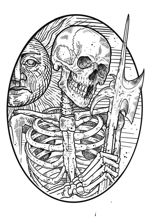 Joe Murphy Art Print  02 "Halbard"