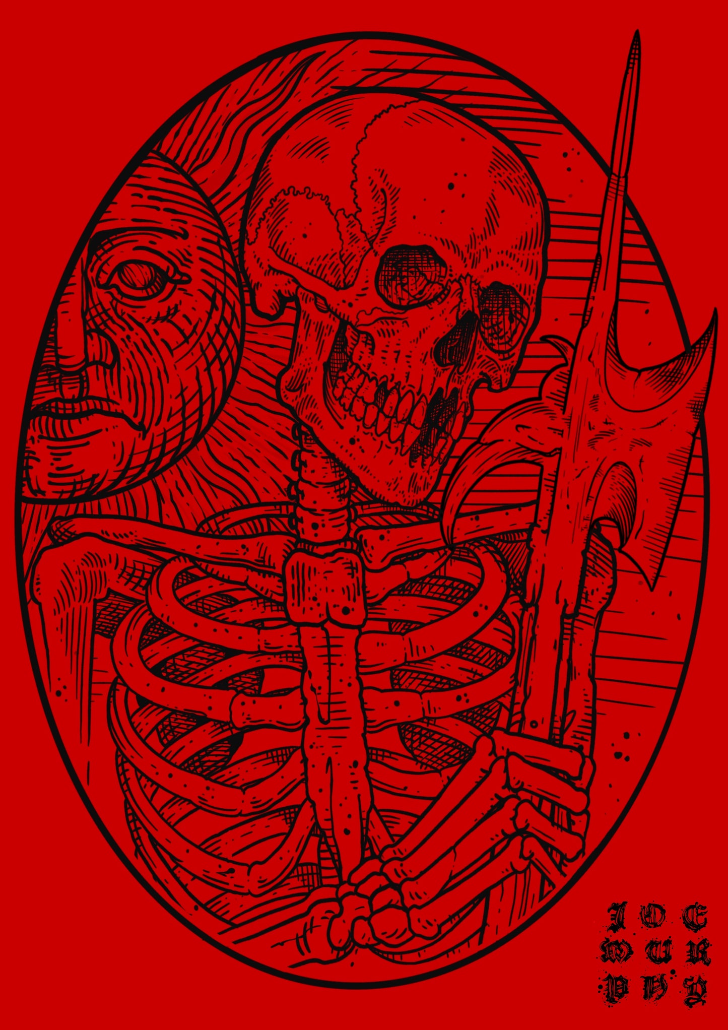 Joe Murphy Art Print  02 "Halbard"