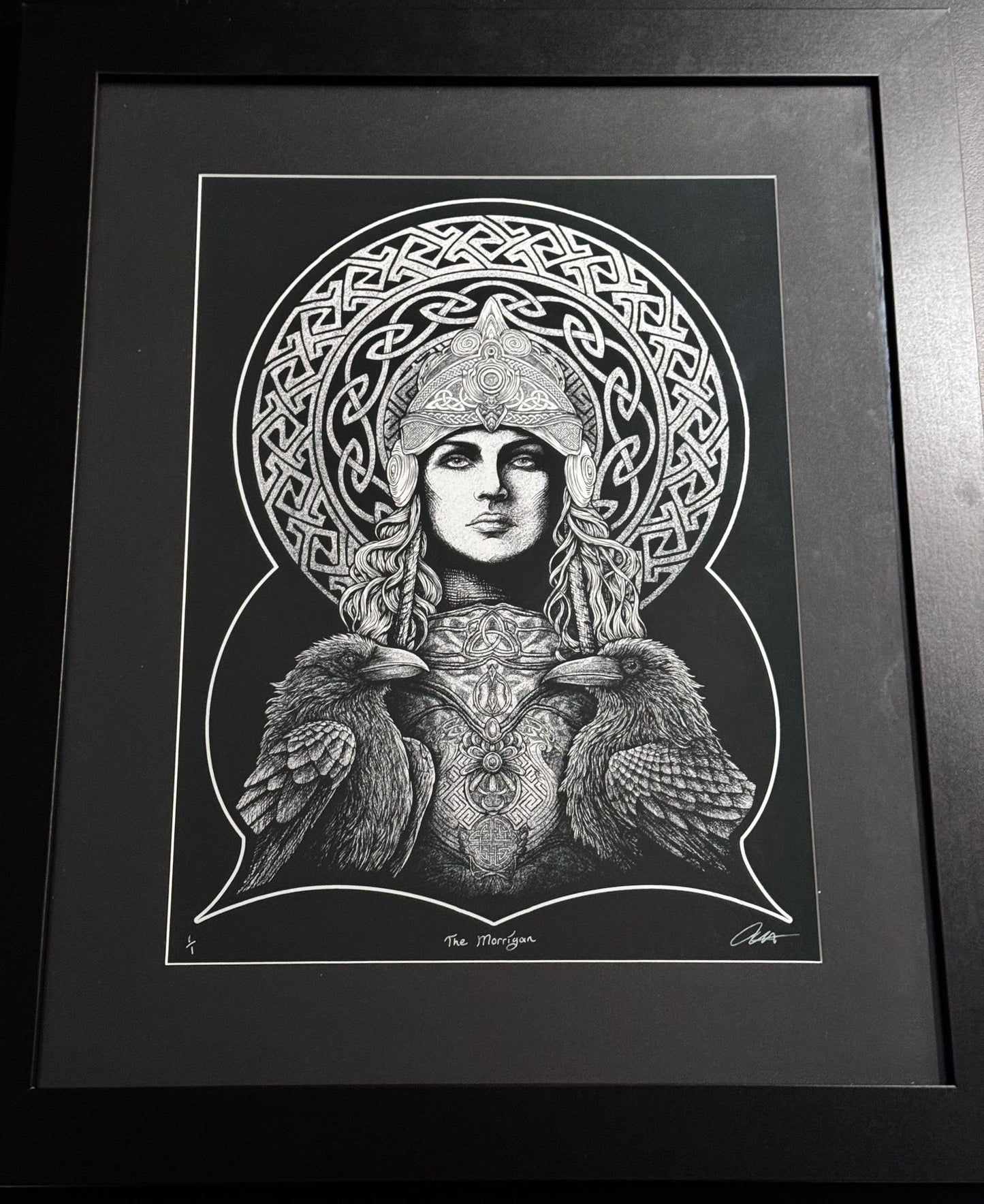 Dabulga Design Framed A3 Art Print 'The Morrigan'