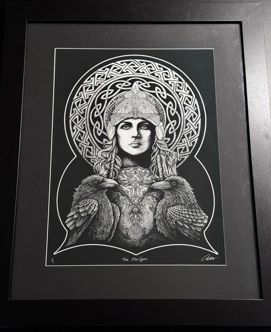 Dabulga Design Framed A3 Art Print 'The Morrigan'