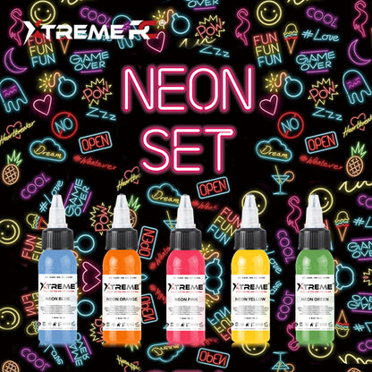 Xtreme Ink RC Neon Set 5 x 30ml