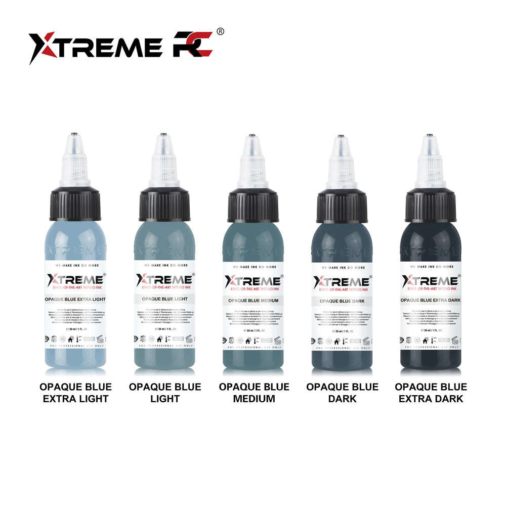 Xtreme Ink RC Opaque Blue Set 5 x 30ml