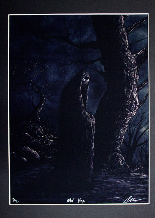 Dabulga Design Art Print 'Old Hag'