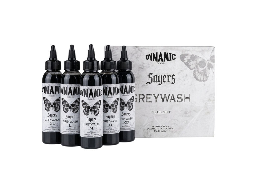 Dynamic Luke Sayers - Greywash Set - 5 x 120 ml (4 oz)