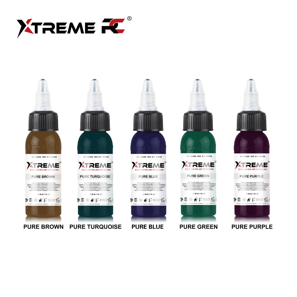 Xtreme Ink RC Pure Colour Set 5x30ml