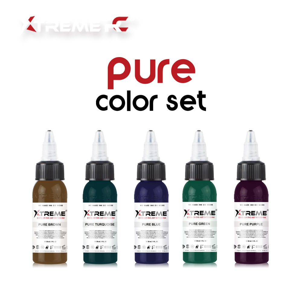 Xtreme Ink RC Pure Colour Set 5x30ml