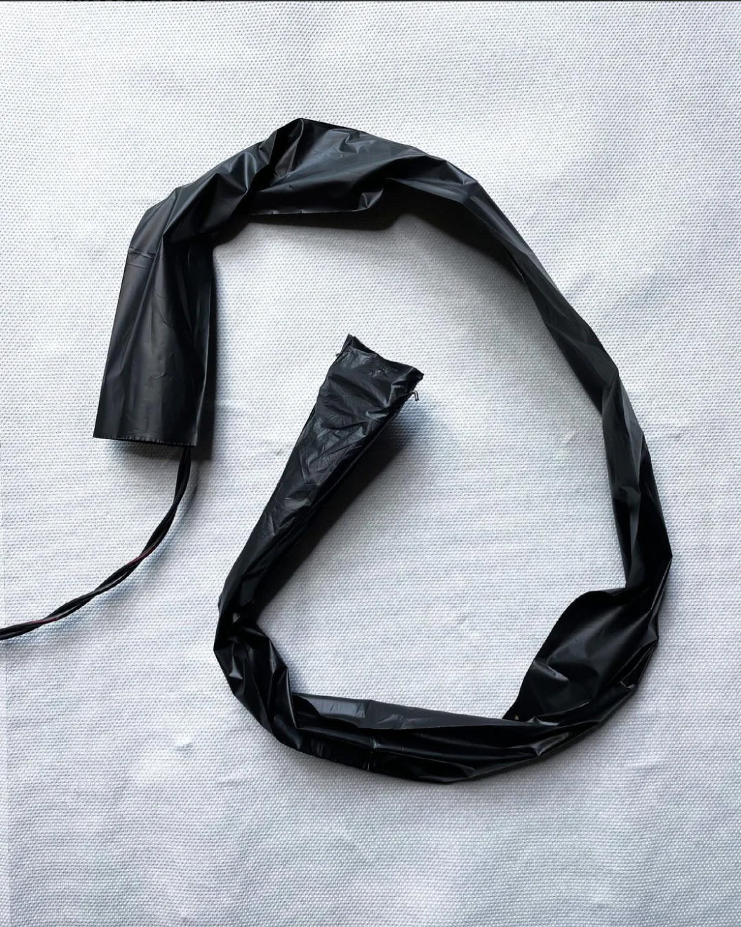 Minimal Ethic Biodegradable Clipcord Sleeves - Black - 50mm x 800mm -  Box of 125