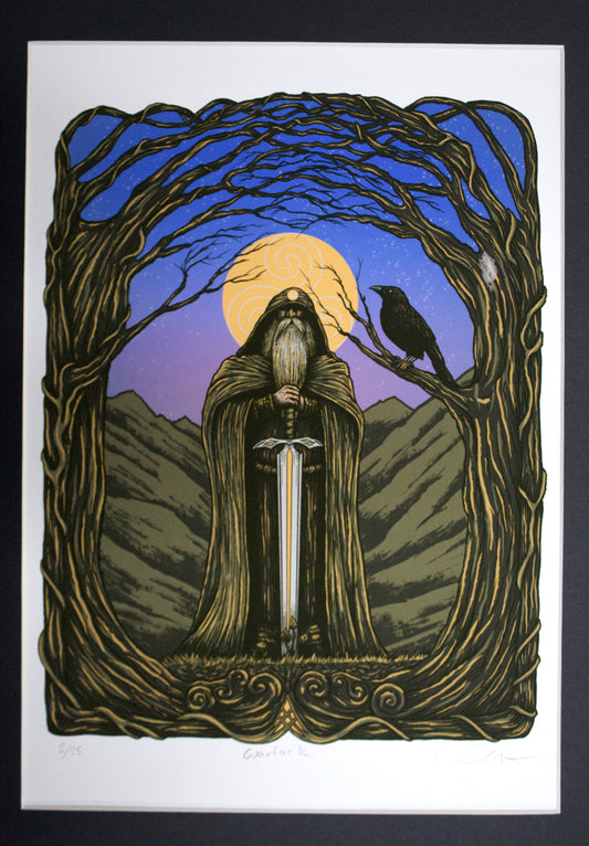 Dabulga Design Art Print 'The Warlock'