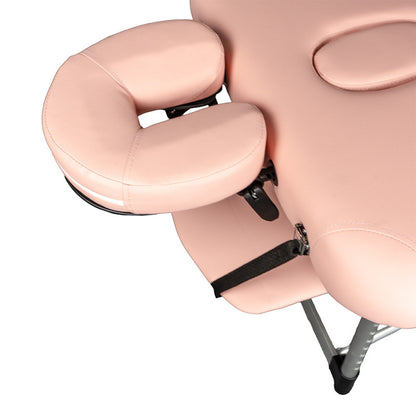 Aluminium Couch/Massage Table Pink